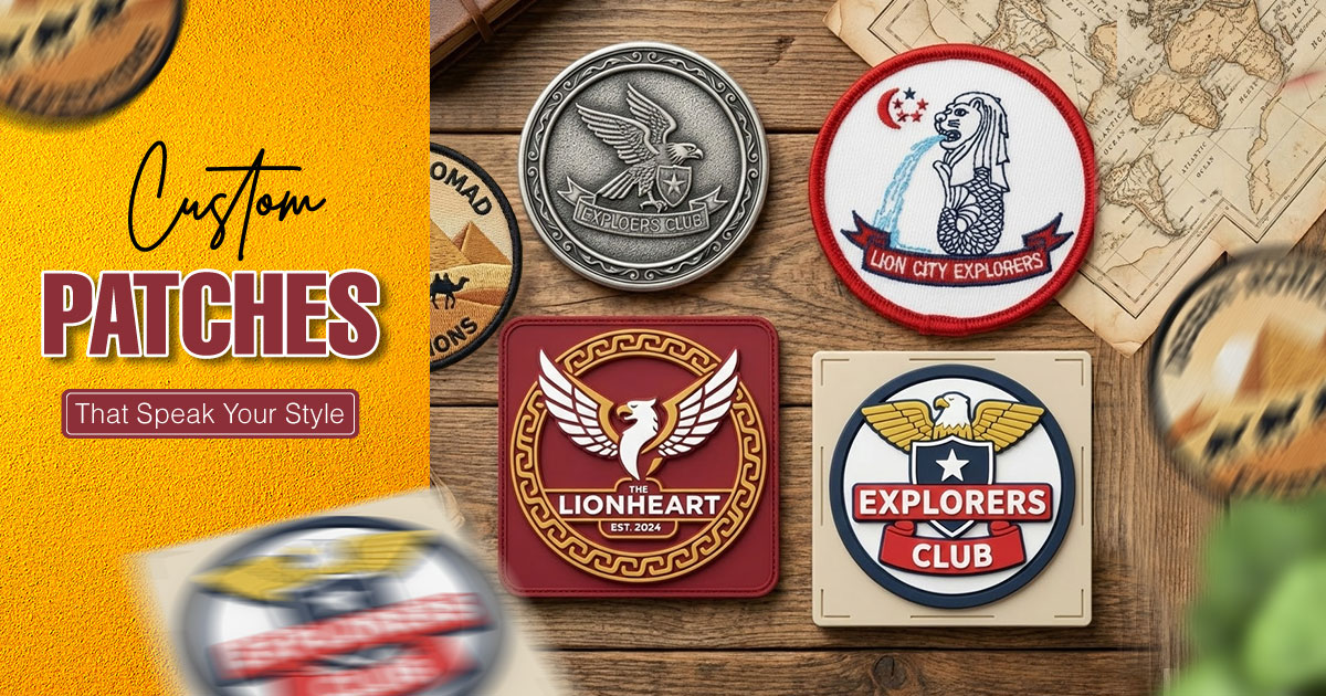Conar Patch Where to Make Cheap Custom Iron on Patches in Singapore?