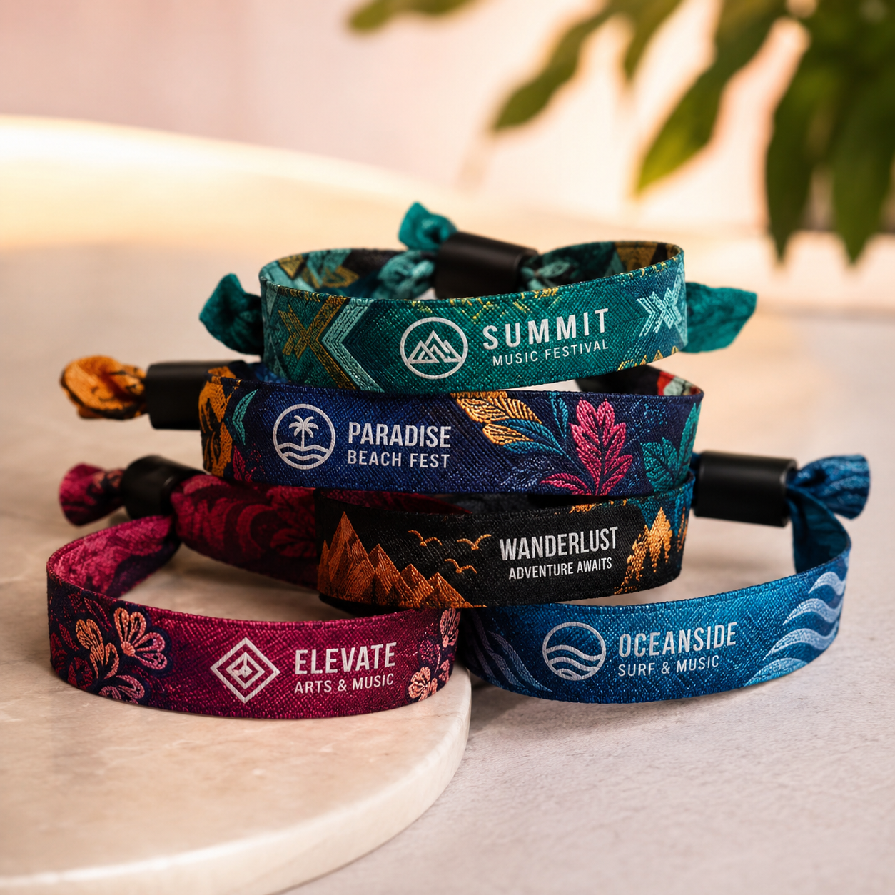 Fabric Wristbands – Comfortable, Reusable & Best for Festivals thumbnail 2