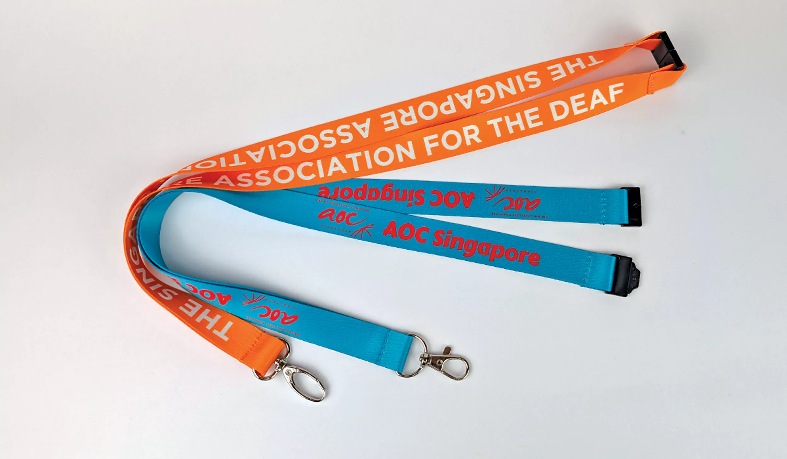 1 Color Print Lanyard