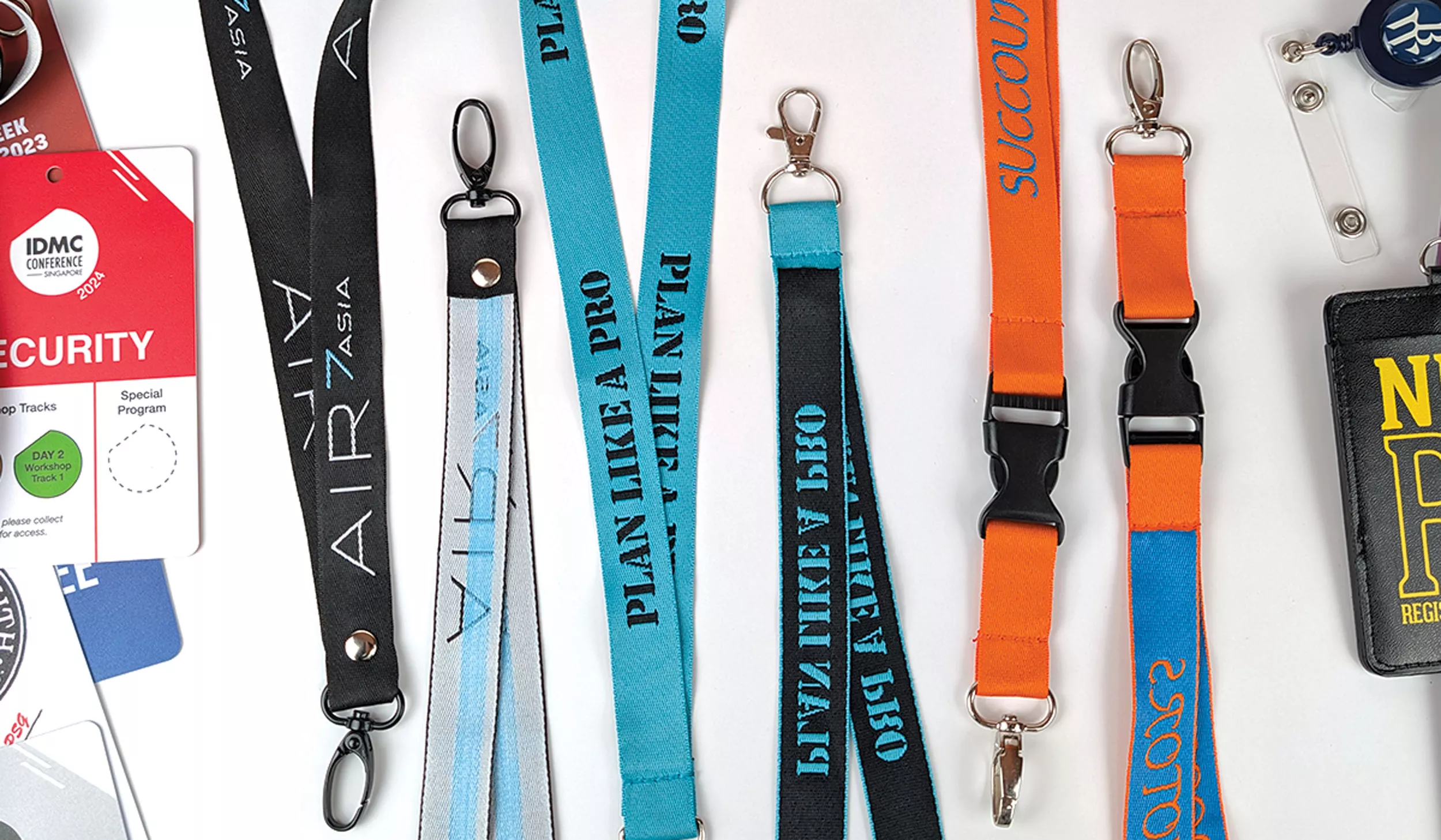 Woven lanyard