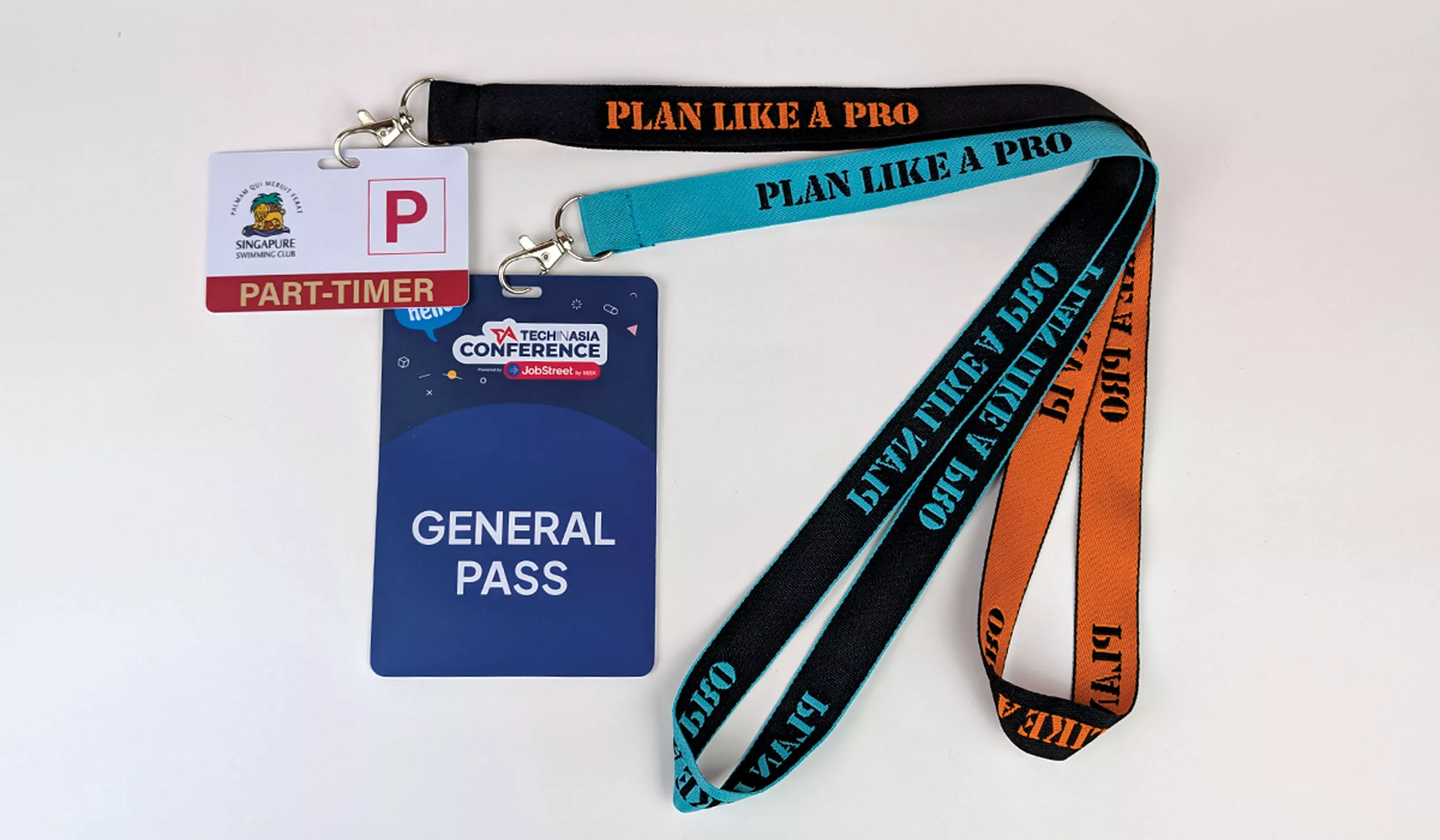 Woven lanyard