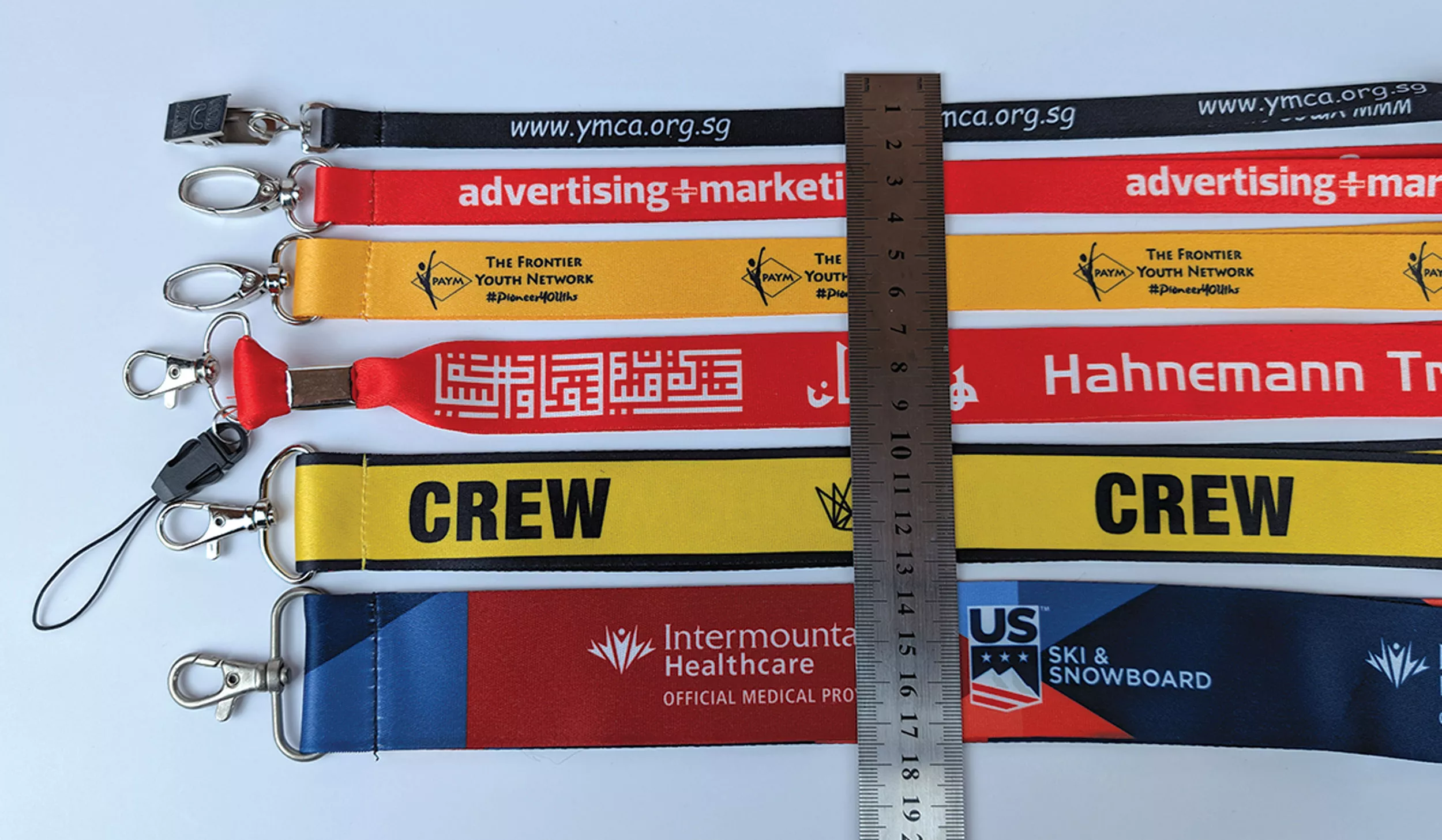 1 Color Print Lanyard