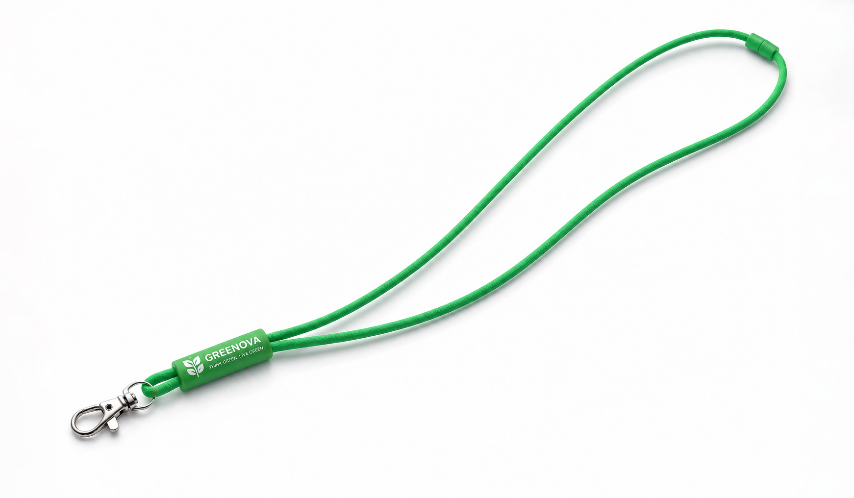 Nylon Cord Lanyard with PVC Shell