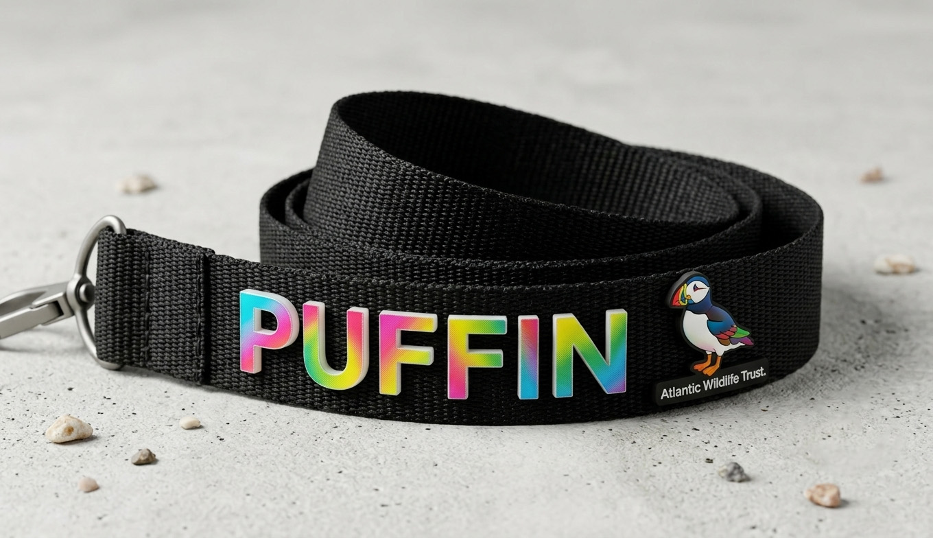 Polyester Lanyard with 3D PVC Logo