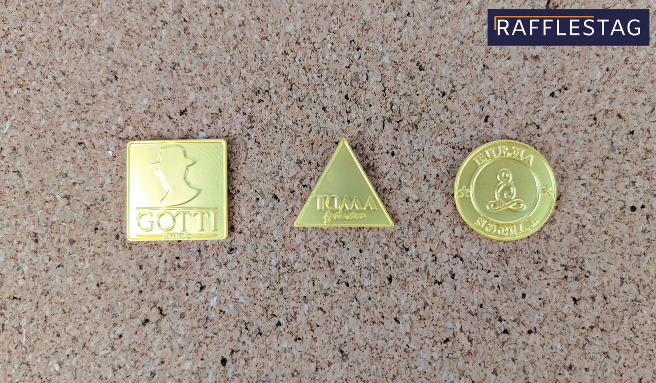 Die-Struck Pins