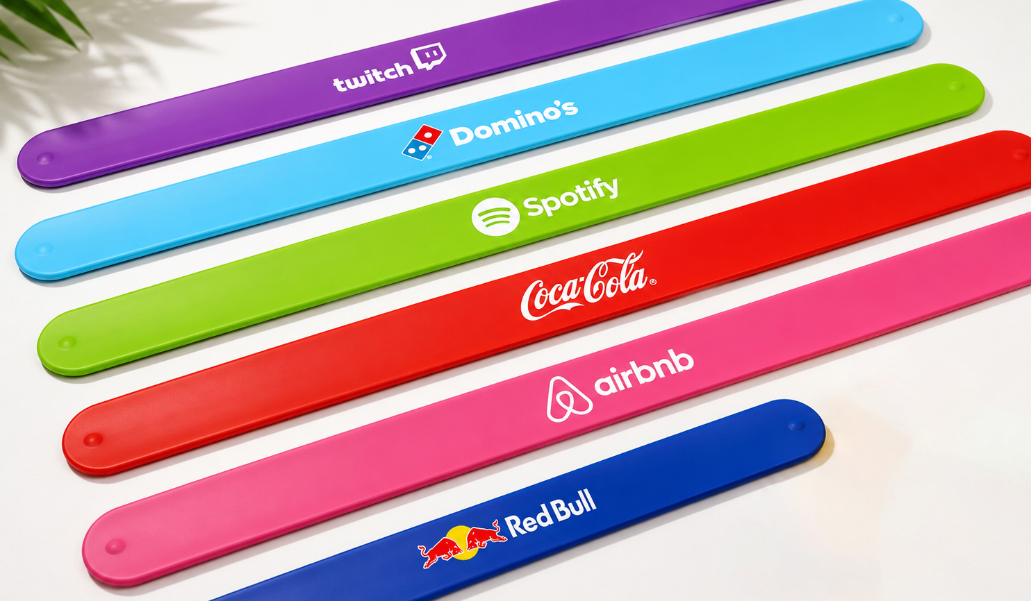 Self-Wrapping Slap Wristbands