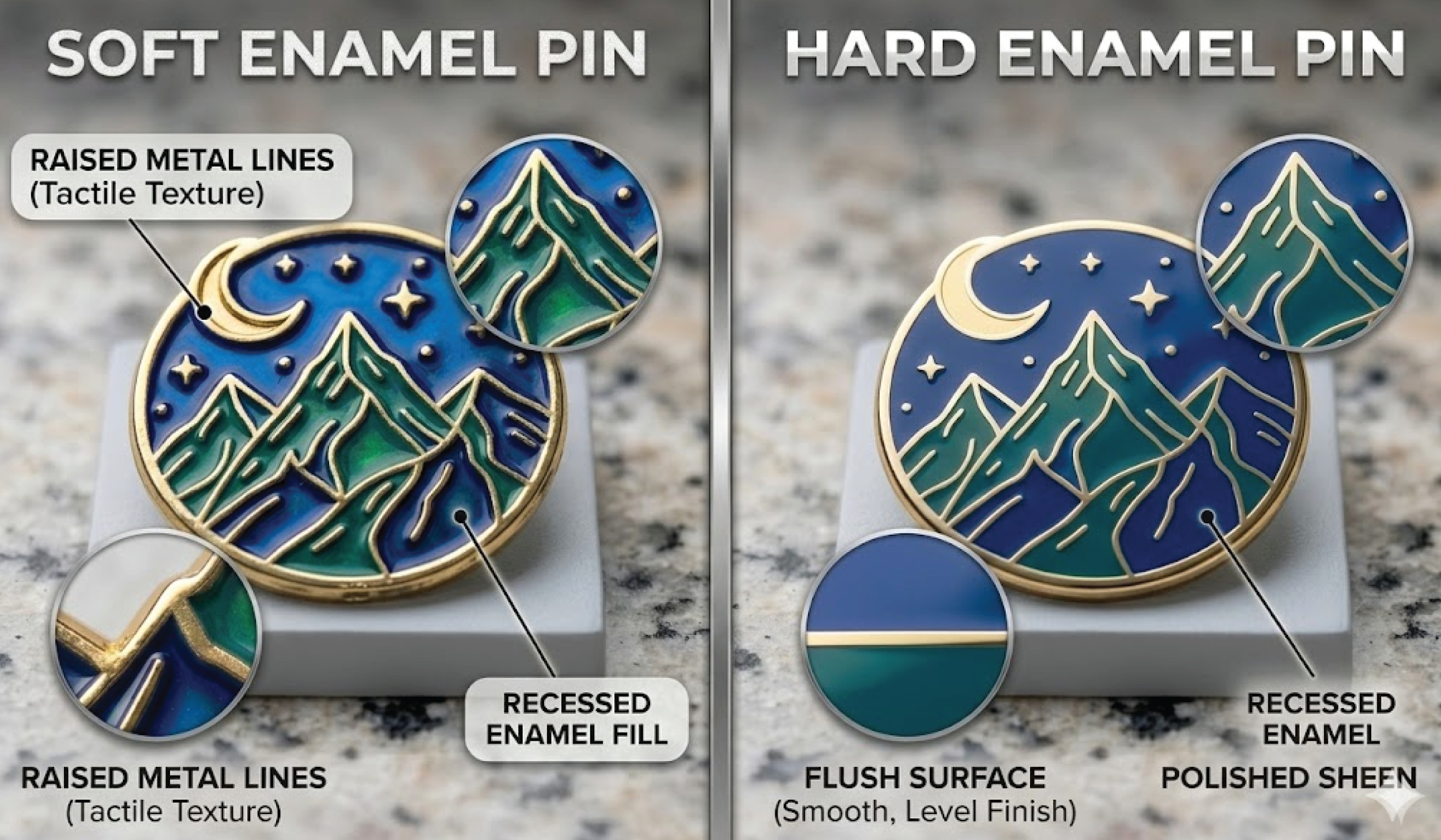 Hard Enamel Pins