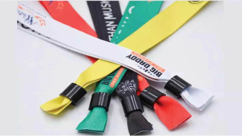 Fabric Cloth Wristbands (Full Color)