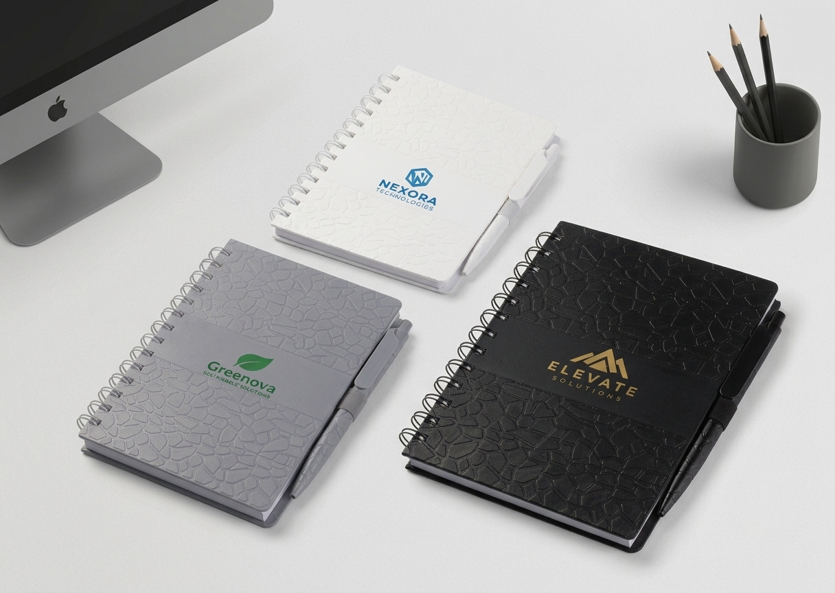 ABS Hard Cover Spiral Notebook