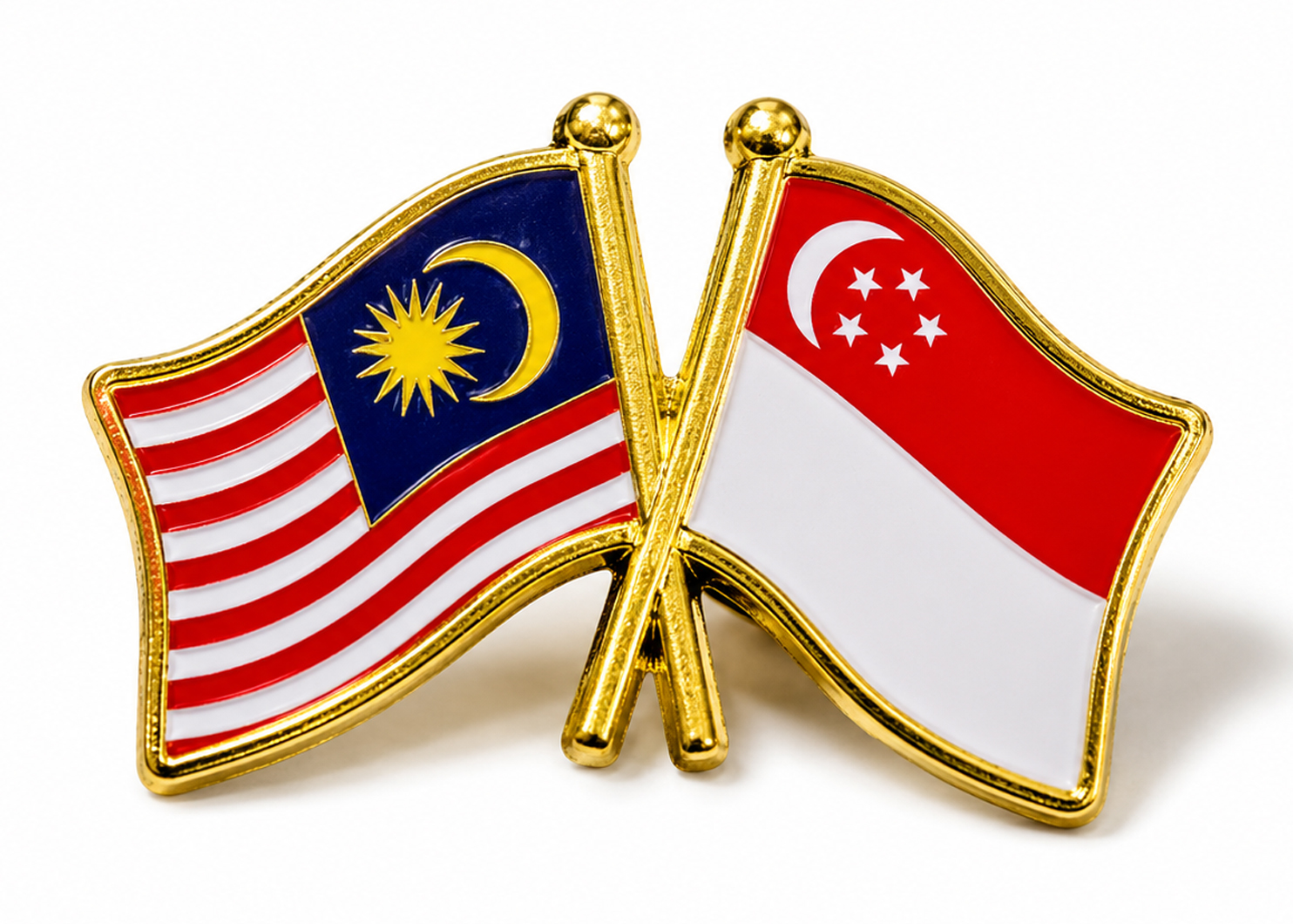 Soft Enamel Flag Pin
