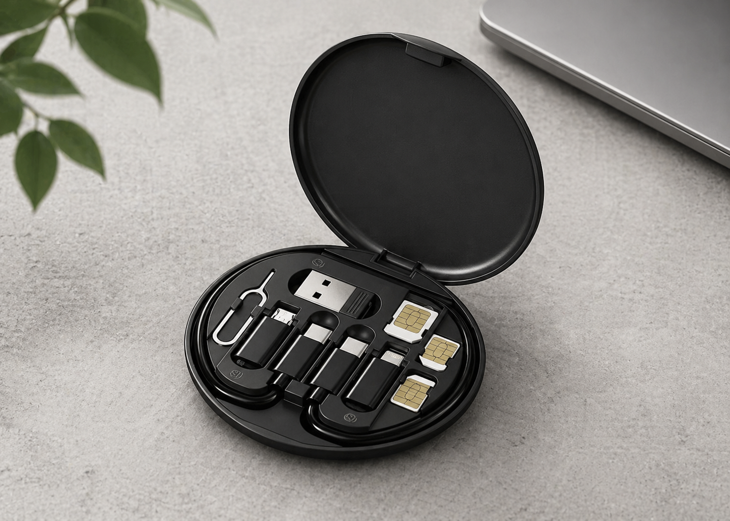 Multi Function Data Cable Holder