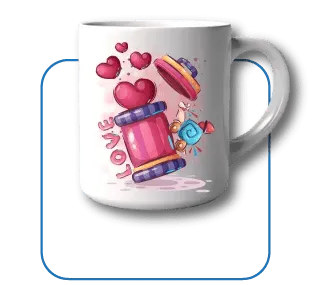 11 OZ Printed Mug