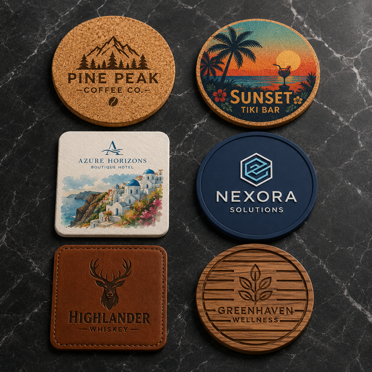 Custom Coasters Supplier Malaysia | Coaster Printing